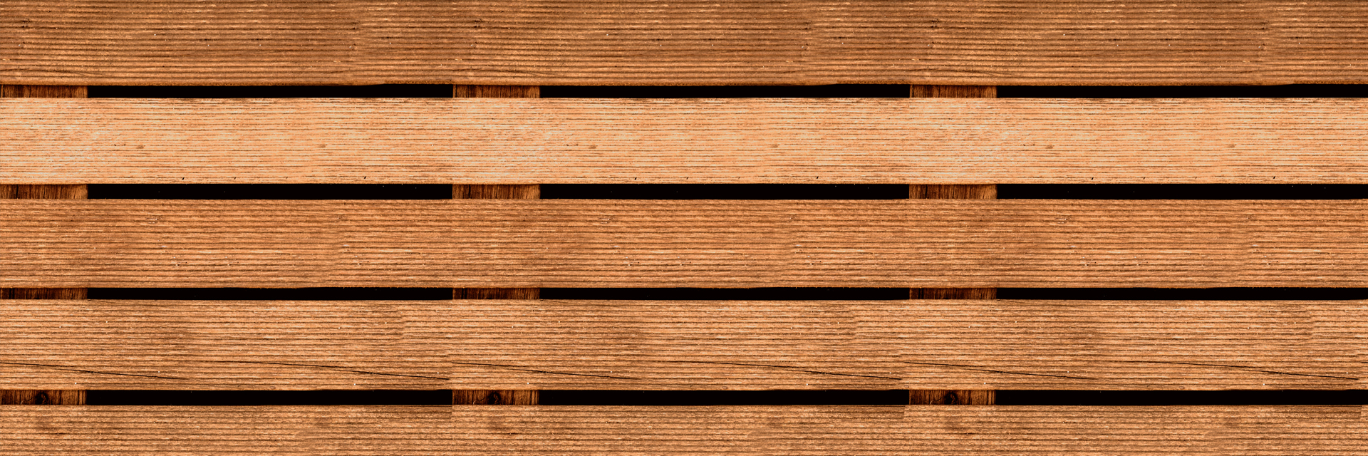 Image showing a top close up of a wooden pallet