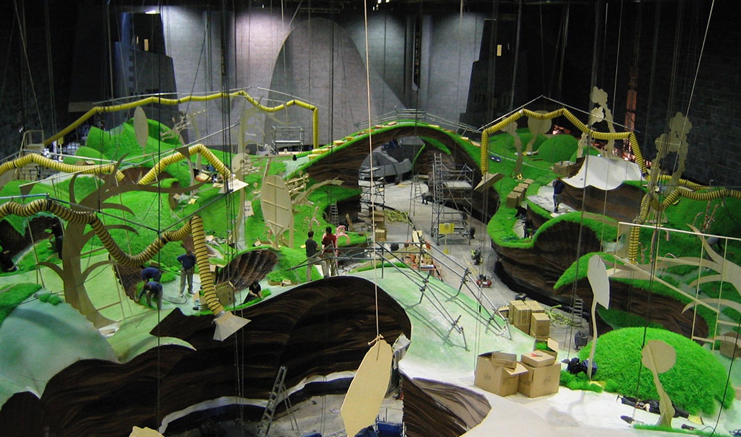 Image showing the set of Charlie & the Chocolate Factory
