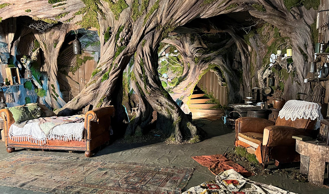 Image showing the set of Little Red Riding Hood
