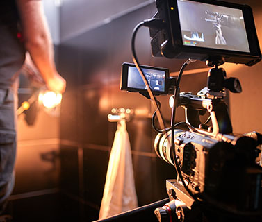 Image showing filming in progress