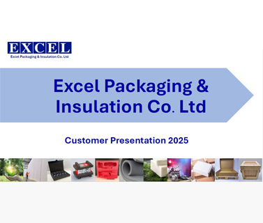 Excel Packaging & Insulation front page of the presentation