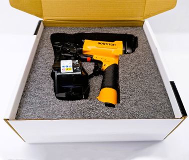 image showing a box with a drill
