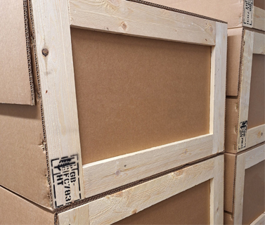 wooden crate corrugated 3
