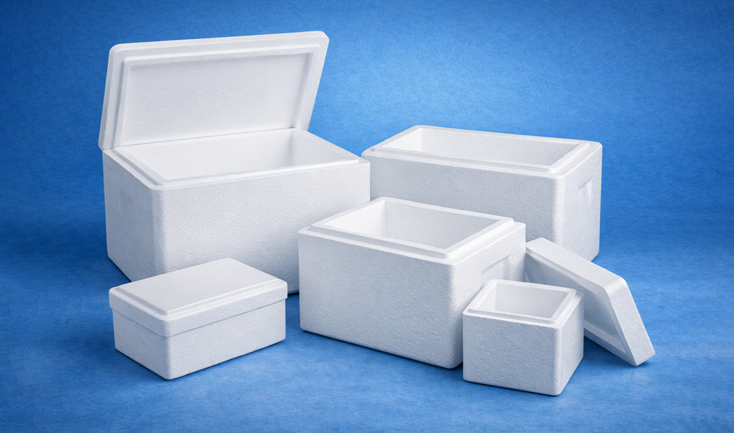 Collage of poly boxes