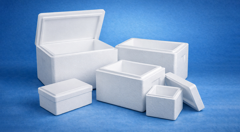 image showing Moulded Polystyrene Cold Boxes