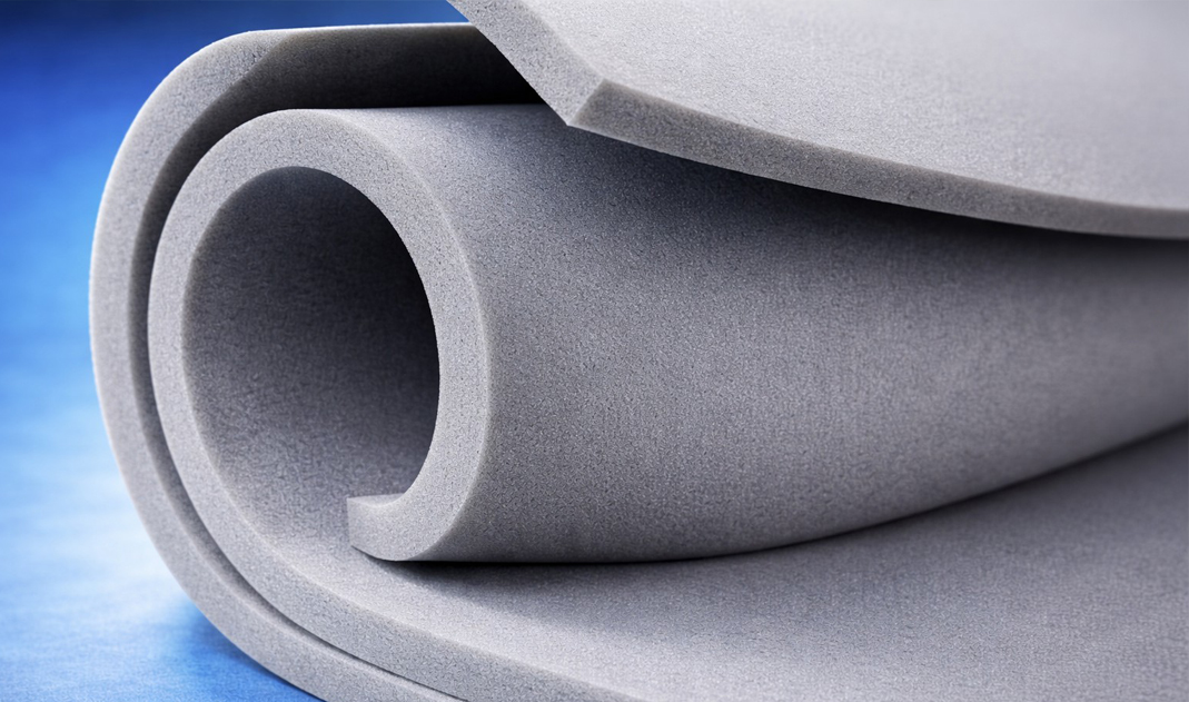 Polyurethane foam blocks and sheets